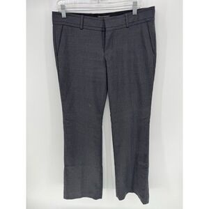 Women's Wool Blend Banana Republic Dress Pants Sz 8R Dark Gray Lined